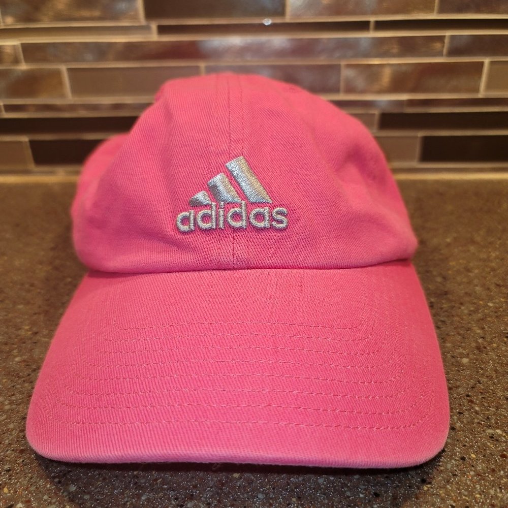 Women's Pink Adidas Adjustable Hat